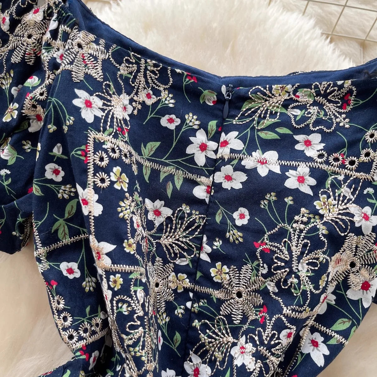 Women Floral Romper Off Shoulder Ruffle Sleeve Shorts Jumpsuit Cute Elegant Fit Body Summer Outfit 2025 Trendy Clothing