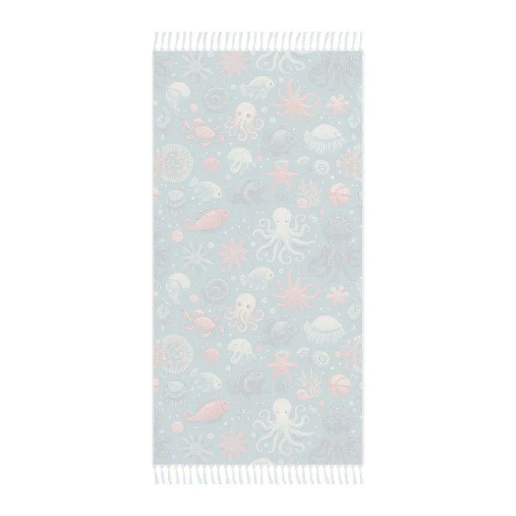 Vibrant Boho Beach Cloth – Marine Polyester - Dipaliz